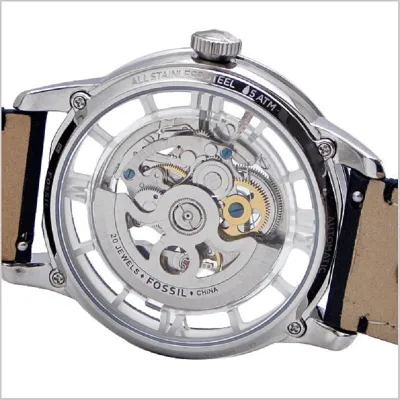 Townsman automatic see through dial men's watch